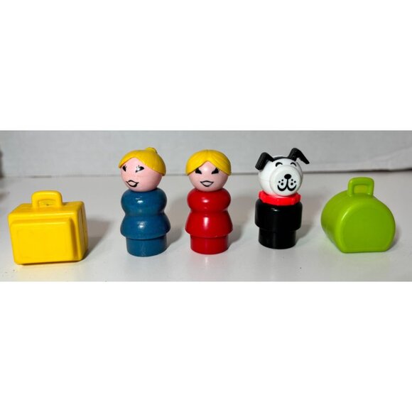 Vintage Fisher-Price Little People Lot Of 15 Figures & Accessories Mixed Charact - Picture 4 of 7